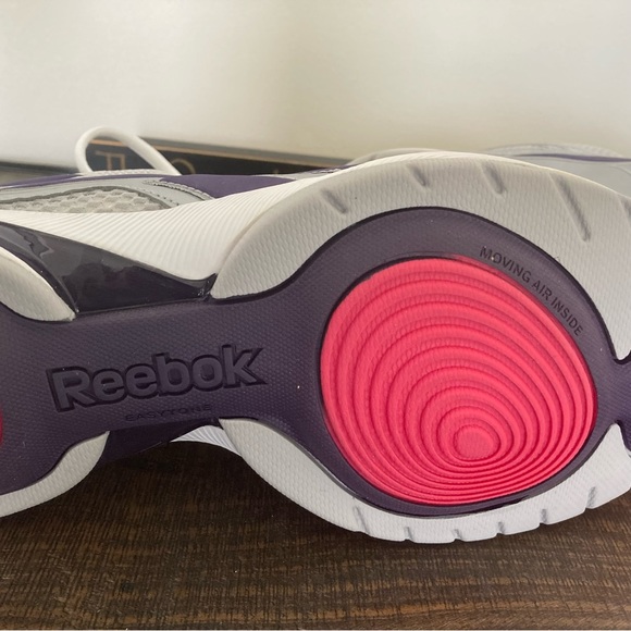Reebok Size 11 White, Pink and Purple Easytone Reeattack Runners NWT - Picture 8 of 13